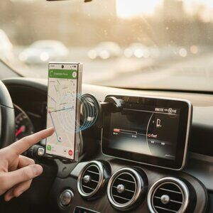 NIB ACCELER8 Magnetic Display Mount - MagSafe Compatible Car Phone Holder